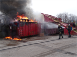 Prio 2 Containerbrand Lutkepost Buitenpost